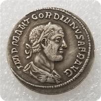 Antique Roman Coin Replica Brass Silver-Plated Silver Dollar Round 107610133