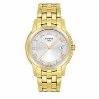 TISSOT Baohuan serijos kvarcinis mechanizmas Verslo Retro Atsparus vandeniui Rodomas datos rodiklis Šveicariškas laikrodis 39,5 mm Sidabrinis ciferblatas Nerūdijančio plieno apyrankė T031.410.33.033.00 kvarcas