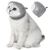 Breathable Cat Anti Bite Adjustable Anti Scratch Kitten Anti-bite Headgear Comfortably Cat Grooming Restraint Bags