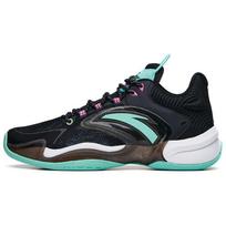 Anta Heat Wave 3 Comfortable Shock Absorbing Non-Slip Durable Low-Top Basketball Shoes Men sneaker Black Green 112131608-1 40