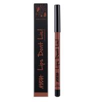 Nykaa Lūpos Nemeluoja! Atsparus vandeniui lūpų kontūro pieštukas ir lūpų dažai - Drąsus rudas 11