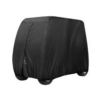 4 Seat Golf Cart Weatherproofed Shelter With Zippered Access Heavy Type Fabric for Extended Roof Models A