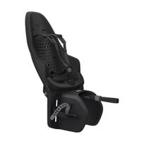 Vaikiška dviračio kėdutė Thule Yepp 2 Maxi Rack, juoda sp., galinė