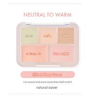 LUNA Conceal Blender Palette – 4 Colors NO1 CLEAR COVER
