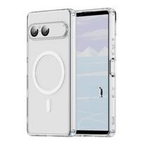 Sony Xperia 10 VII Clear Phone Case,Non-Yellowing Magnetic Phone Case for Sony Xperia 10 VII balta
