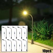 LED gatvių žibintai šiltai balti modeliams gaminti - 42 mm - tinka N, TT matuokliui brown