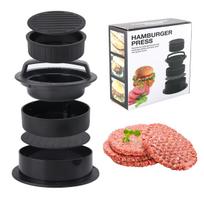 Round Hamburger Burger Press Beef Grill Food-Grade Hamburger Helper Meat Press Cutlets Patty Maker Mold Kitchen Accessories