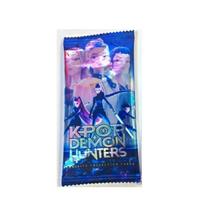 New Demon Hunters English Version Collectible Cards Kids Cartoon Game Trading Cards Children's Beautiful Toy Collection Cards gray