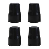 4Pcs Plastic Radiator Valves Caps Replacement Shower Radiator Decorative Cover for Water Pipe And Hot Water Heaters 1