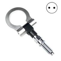 Car Tow Hook Sturdy Wear-resistant JP/EU Plug Front Bumper Auto Trailer Ring Hook Car Supply EU sidabras