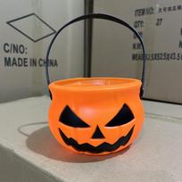 Squishy Mochi Toys With Halloween Pumpkin Bucket Trick Or Treat Bucket Bat Skull Broken Hand Squeeze Toy Halloween Decorations