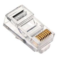 Hengwotong Cat5e RJ45 Network Connector 100 Pcs Pack