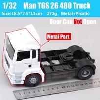 1:32 Big Scale Joycity Man TGS TGX Heavy Truck Trailer Lorry Tractors Metal Diecasts & Toy Vehicles Model Car Souvenir Replicas