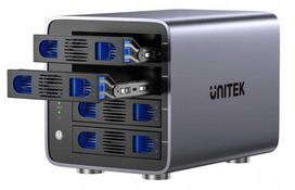 Unitek 4-Bay RAID 2.5"/3.5" SATA Space Gray S1301AGY01-EU
