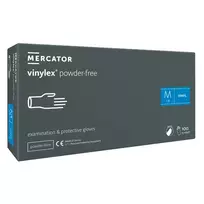 Mercator Now in vinyl VINYLEX, powder-free, transparent, M size, 100 pcs