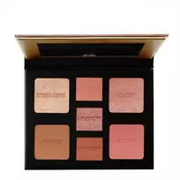 Milani All Inclusive, Face Palette, 110, Light-Medium, 7 Shades, 11 g