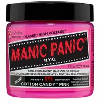 Manic Panic Classic High Voltage Cotton Candy Pink, Semi-Permanent Hair Dye, 118 ml