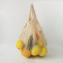 European & American Style Mesh Tote Bag: Portable, Hollow Woven, Perfect for Shopping & Beach Trips