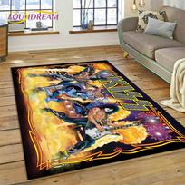3D Kiss Rock Heavy Metal Band Carpet Rug for Bedroom Living Room Home Sofa Decoration,Child Game Large Decor Floor Mat Gift 40x60cm( 15x23in )