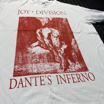 Reprint Joy Division band Dante's Inferno 90s Basic Style White  Unisex T-Shirt XXL