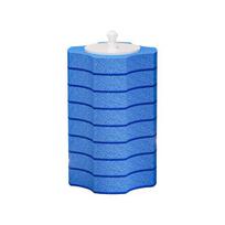 Disposable Toilet Brush Head with Sealed Odor-Proof Storage Bucket Wall-Mounted Ergonomic Handle Bathroom blue