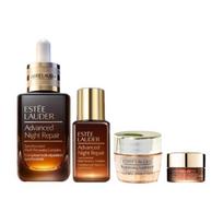 ESTEE LAUDER Advanced Night Repair Skincare Sets Unisex Gentle Serum 30ml+Serum 7ml+Cream 15ml+Eye Cream 3ml black