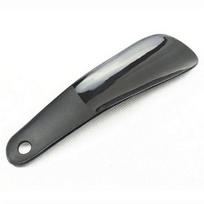 Small Shoehorn Profesionalus plastikinis Shoehorn šaukštas Batai Lifter nešiojamas šaukštas Shoe Horn juoda