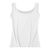 Large size vest, bottoming shirt, vest for girls, Modal inside, non-feeling, comfortable, soft and slim, with suspenders in autumn and winter S