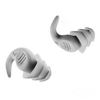 1 Pair Silicone Sleeping Spiral Ear Plugs Sound Insulation Ear Protection Earplugs Anti-Noise Plug for Travel Noise Reduction