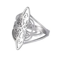 Witches Knot Ring Unique Finger Ring Amulets Jewelry Birthday Gift for Women Men