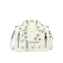 High-end Women's Bag Retro Rivet Jacket Cross-body Ins Trendy Small Clothes