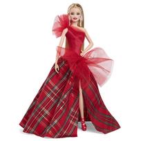 Barbie Holiday Barbie Blonde Doll House Signature Black Doll for Ages 6 and Up Red HRM61 Dress-Up & Dress-Up