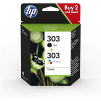 HP 303 2-pack Black/Tri-color Original Ink Cartridge