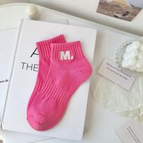 Women's Trendy Anti-Odor Short Socks - Spring & Autumn Style 35-40 pink