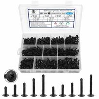 450pcs 410 Stainless Steel Self Drilling Screws Countersunk Head Rust Resistant Self Tapping Screws Hex Head Self Tapping juoda