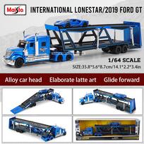 Maisto 1:64 NEW MACK Anthem/International  Transport Casting Manufacturing Trailer Model Simulation Model Alloy Car Collection