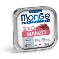 Šlapias šunų maistas Monge Monoprotein Solo Puppy, jautiena, 0.15 kg