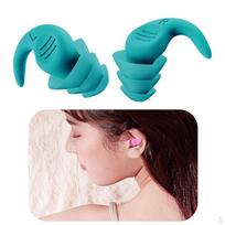 1 Pair Reusable Ear Plugs for Sleeping Noise Cancelling Suitable Shooting, Swimming, Work, with
