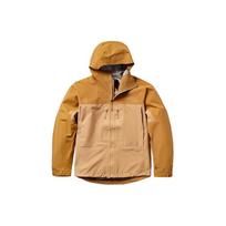 Timberland Color Block Spliced Outdoor Waterproof Hooded Jacket Men Jackets Wheat Light-Wheat A41SF-EW5 XXL