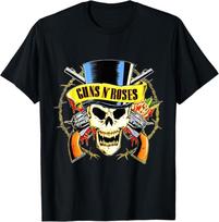 Guns N' Roses Official Top Hat Skull T-Shirt 4XL
