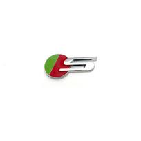 1 vnt. Metalinis lenktyninio automobilio priekinės grotelių ženklelis, skirtas F-PACE F-TYPE E-PACE XE XF XJL R S Sport emblema, lipdukas, logotipas, lipdukas, priedai S Badge Sticker