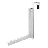Over The Door Drying Rack Laundry Room Hanging Rack Folding Clothes Hanger Laundry Hanging Coat Rack Clothes Organizers 1