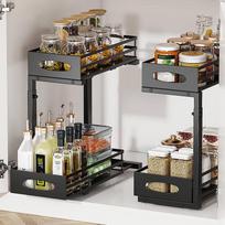Versatile 2-Tier Adjustable Storage Shelf