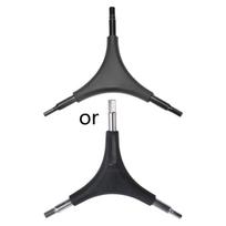 Three Way Allen for Key Y-Shaped Hex Wrench Bike Cycling Repair Tool 4mm 5mm 6mm for Bikes Motorcycle Mountaining Bicycl 1 gray