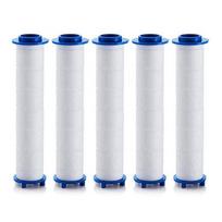 Handheld Water Purifying Shower Head with Neg. Ion & PP Cotton Filter Blue 3-Stage Old Ion Shower