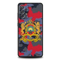 Moroccan Flag Maroc Morocco Passport Phone Case For Samsung A17 A07 A55 A35 A25 A15 A05s A33 A31 A21s A41 A73 A53 A51 A71 Cover Samsung A23 black