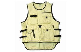 Nike Vests Men's Neon Yellow Collarless Moderate Fishing CJ1461-335 S