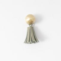 Leather Tassels Kids Room Knob Retro Style Brass Drawer Pull Multifunctional Minimalist Tassel Drawer Handles