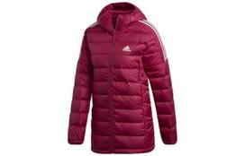 Adidas Down Jackets Women's Red Hooded Moderate Other GH4592 M