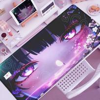 Wuthering Waves Cool Pretty Eyes Mousepad Chisa Cartethyia Phrolova Changli Mouse Pad Gaming Accessories PC Laptop XXL Mouse Mat 600x300x2mm